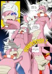 anthro anthrofied balls dialogue duo female genitals male penis pokemorph text transformation bernardol22 nasbak-cryman nintendo pokemon generation_2_pokemon pokemon_(species) slowking absurd_res colored comic english_text hi_res tagme