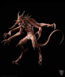 3d_(artwork) abs absurd_res anthro baldur's_gate baldur's_gate_3 bioware biped black_background black_sclera brown_body claws digital_media_(artwork) digitigrade dungeons_and_dragons electronic_arts hasbro hi_res horn mandibles maxime_ponslet monster multi_limb multicolored_body muscular muscular_thighs nails nipples nude official_art orange_eyes pecs scales sharp_teeth simple_background slayer_(baldur's_gate) solo spikes spikes_(anatomy) tail teeth the_dark_urge_(baldur's_gate) two_tone_body wizards_of_the_coast