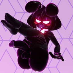 5_toes arm_stockings balls blush bow_tie clothing crossed_legs feet genitals glowing glowing_eyes holding_legs_up humanoid_feet legwear looking_at_viewer male pattern_background penis pink_eyes plantigrade simple_background smile smiling_at_viewer solo stockings toes g0g0g0g0g0g luiske476_(modeler) five_nights_at_freddy's five_nights_at_freddy's_2 scottgames shadow_bonnie_(fnaf) lagomorph leporid mammal rabbit 1:1 3d_(artwork) blender_(artwork) digital_media_(artwork) hi_res