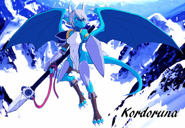 anthro armor atsidas blue_eyes digigrade dragon female flying hair horn kordoruna mountain polearm shield spear white_hair wings
Rating: Safe
Score: 7
User: vexjesh
Date: March 09, 2014