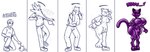 anthro basic_sequence big_breasts bottomwear breast_growth breasts bulge clothing dialogue duo five_frame_image five_frame_sequence footwear forced forced_transformation gender_transformation goo_transformation growth gynomorph hair human_to_anthro intersex linear_sequence male mtg_transformation mti_transformation multi_frame_sequence on_one_leg pants purple_body shirt shoes short_hair simple_background solo_focus species_transformation standing tail tail_growth text topwear transformation transformation_sequence whiskers white_background daniel_kay domestic_cat felid feline felis human mammal 2019 english_text hi_res sequence