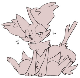 3_fingers 3_toes :< ambiguous_anthro ambiguous_gender anthro arm_tuft big_tail biped blush blush_lines cheek_tuft chest_tuft dipstick_tail facial_tuft feet fingers flat_chested fluffy fluffy_tail front_view hands_between_legs hip_tuft inner_ear_fluff looking_down markings nude_ambiguous nude_anthro object_in_tail shoulder_tuft simple_background sitting snout solo spread_legs spreading stick stick_in_tail tail tail_markings text toes tuft white_background yakiniku628 nintendo pokemon braixen canid generation_6_pokemon mammal pokemon_(species) 2023 digital_drawing_(artwork) digital_media_(artwork) full-length_portrait japanese_text line_art monochrome portrait translated