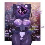 1:1 2024 anthro argonchann armor artist_name bear begging belt big_breasts blurred_background border breasts chest_tattoo clothing costume crotch_tuft dark_clothing dialogue english_text epic_games exposed_breasts eye_scar eyebrows facial_scar female fortnite fur furgonomic_headwear furry_wearing_fursuit fursuit genitals giggle gloves glowing glowing_eyes glowing_mouth hands_behind_back handwear harness heart_symbol heart_tattoo hi_res hood looking_at_viewer mammal multicolored_body multicolored_fur narrowed_eyes nipples oiled_body open_:3 owo pink_eyebrows pink_eyes pink_mouth pink_nose portrait purple_body purple_clothing purple_fur purple_nipples pussy raven_team_leader scar seducing_viewer shaded shadow_face skinsuit solo stitch_(sewing) talking_to_viewer tattoo text three-quarter_portrait tight_clothing torn_clothing tuft two_tone_body two_tone_fur uwu_speech vambrace white_border