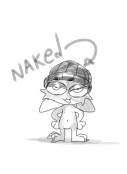 anthro beanie beanie_only clothing female flat_chested hat hat_only headgear headgear_only headwear headwear_only mostly_nude navel nipples nude nude_female solo birriadelmal313 epic_games fortnite meow_skulls calico_cat domestic_cat felid feline felis mammal hi_res monochrome sketch