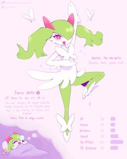 bed blush dream eyelashes eyes_closed female fingers freckled_face freckles furniture hair happy open_mouth pillow pokemorph raised_arm simple_background sleep_bubble sleeping smile text gammainks fakemon nintendo pokemon fan_character kim_(gammainks) generation_3_pokemon humanoid kirlia mega_evolution pokemon_(species) 2025 absurd_res artist_name english_text hi_res