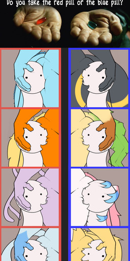 against_thigh ambiguous/ambiguous ambiguous_gender anthro black_body black_fur blue_body blue_fur dominant dominant_anthro fur group hand_on_head head_against_thigh human_on_anthro interspecies larger_anthro multicolored_body multicolored_fur nude orange_body orange_fur pink_body pink_fur prehensile_ribbon purple_body purple_fur ribbons size_difference smaller_human squish take_your_pick tan_body tan_fur thick_thighs thigh_squish two_tone_body two_tone_fur white_body white_fur yellow_body yellow_fur jarlium blacked_hand nintendo pokemon the_matrix anon eeveelution espeon flareon generation_1_pokemon generation_2_pokemon generation_4_pokemon generation_6_pokemon glaceon human jolteon leafeon mammal pokemon_(species) sylveon umbreon vaporeon absurd_res hi_res meme