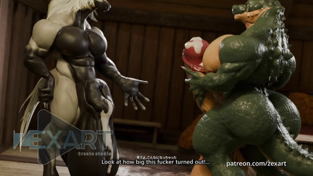 animal_genitalia anthro balls big_balls big_butt big_muscles big_pecs big_penis big_sheath bodily_fluids butt cum dirty_talk docking duo erection genital_fluids genitals huge_balls huge_butt huge_muscles huge_penis huge_sheath humanoid_genitalia humanoid_penis hyper hyper_balls hyper_genitalia hyper_penis hyper_sheath male male/male muscular muscular_anthro muscular_male nude pecs penetration penile penile_penetration penis penis_in_penis sex sheath sheathed_while_penetrated throbbing throbbing_penis urethral urethral_penetration zex 1alcewolf_(va) craftmithane_(va) ash_(zex) norton_(zex) alligator alligatorid crocodilian equid equine horse mammal reptile scalie 16:9 3d_(artwork) 3d_animation animated digital_media_(artwork) hi_res huge_filesize long_playtime sound voice_acted webm widescreen