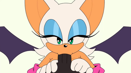 anthro bat_wings big_ears black_nose blue_eyeshadow bodily_fluids clothing cum cum_on_face duo ejaculation eyelashes eyeshadow fellatio female first_person_view fur genital_fluids genitals gloves green_eyes handwear looking_at_viewer makeup male male/female membrane_(anatomy) membranous_wings oral orange_body orange_fur penile purple_wings sex simple_background white_background white_body white_clothing white_fur white_gloves white_handwear wings cintra_(artist) sega sonic_the_hedgehog_(series) rouge_the_bat bat mammal 16:9 animated no_sound short_playtime webm widescreen