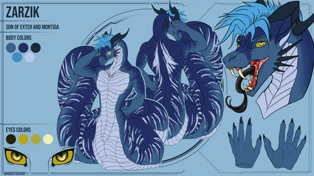 anthro apode legless male serpentine solo split_form text mythology draconcopode dragon hybrid lamia mythological_creature mythological_scalie reptile scalie snake absurd_res english_text hi_res model_sheet