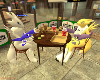 alternate_color ambiguous_gender anthro bandai burger canine cola couple date digimon dinner duo female food fox fun gmod mammal renamon sandwich_(food)
Rating: Questionable
Score: 0
User: Willy-fox
Date: September 23, 2011 alternate_color ambiguous_gender anthro bandai burger canine cola couple date digimon dinner duo female food fox fun gmod mammal renamon sandwich_(food)
Rating: Questionable
Score: 0
User: Willy-fox
Date: September 23, 2011