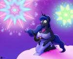 anthro between_breasts big_breasts blue_eyes blue_hair breasts cloud dress equine explosion fireworks friendship_is_magic hair horn horse mammal my_little_pony night pony ponyboom princess_luna_(mlp) rocket sky winged_unicorn wings
Rating: Questionable
Score: 1
User: pr2bb
Date: April 24, 2014