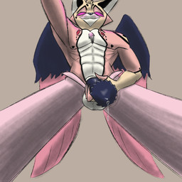 anthro armpit_fetish balls big_balls big_penis bodily_fluids bottomwear clothing genital_fluids genitals male masturbation muscular pants penis precum purple_eyes solo wings detrefle13 hellaverse helluva_boss sitri_(goetia) sitri_(helluva_boss) felid feline leopard mammal pantherine 1:1 hi_res