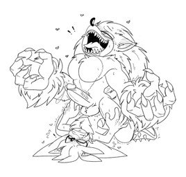 ahegao anal anal_penetration anthro big_muscles big_pecs big_penis blush bodily_fluids claws clenched_teeth clothing countershading cum cum_while_penetrated drooling duo eyes_closed fangs footwear footwear_only fucked_silly genital_fluids genitals hand_on_leg hand_on_thigh hands_on_legs heart_symbol larger_male larger_sub lidded_eyes looking_pleasured male male/male mostly_nude motion_lines muscular muscular_anthro muscular_male muscular_sub nude nude_anthro pecs penetration penis saliva shoes shoes_only size_difference smaller_male submissive sweat sweaty_male sweaty_sex tail tail_motion tailwag teeth thrusting tongue vein veiny_penis shenadical sega sonic_the_hedgehog_(series) sonic_unleashed silver_the_hedgehog sonic_the_hedgehog sonic_the_werehog eulipotyphlan hedgehog mammal werecreature wereeulipotyphlan werehog hi_res monochrome