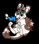 4_toes antlers beak black_eyebrows black_eyes blue_antlers blue_fire blue_inner_ear blue_sclera blue_stripes blue_tongue breath_powers brown_body brown_feathers brown_tail brown_tail_tuft candy chest_tuft colored_fire dessert ear_tuft elemental_manipulation eyebrows feather_markings feathered_wings feathers feet feral fire fire_breathing fire_manipulation food holding_object holding_stick holding_with_foot horn looking_at_food looking_at_object male markings marshmallow multicolored_tail multicolored_wings open_beak open_mouth pupils red_markings roasting_marshmallow simple_background sitting slit_pupils solo stick striped_legs stripes tail tail_tuft tan_beak thick_eyebrows toes tongue transparent_background tuft white_body white_feathers white_tail wings yellow_pupils beastofeuthanasia toasty_(sleepyychicken) avian bird 2019 alpha_channel dated digital_drawing_(artwork) digital_media_(artwork) english_description flat_colors hi_res signature