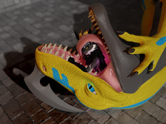anthro body_in_mouth duo feral imminent_vore male male/male oral_vore size_difference teeth tongue unwilling_prey vore ithanias_(artist) jinnoaka_(modeler) korthraan peq_(peq42) dinosaur novabeast prehistoric_species reptile scalie 3d_(artwork) 4:3 absurd_res digital_media_(artwork) hi_res