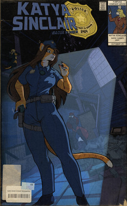 ambush anthro brown_hair clothed clothed_anthro clothed_female clothing female fur group hair long_hair multicolored_body multicolored_fur noir orange_body orange_fur peril police police_officer police_uniform predicament tail text trio two_tone_body two_tone_fur uniform vintage white_body white_fur forfun2 ava_riley katya_sinclair xiu-ying canid canine cheetah felid feline fox mammal pantherine tiger absurd_res comic cover english_text hi_res