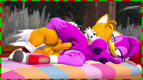 anthro areola balls big_breasts breasts christmas_clothing christmas_headwear clitoral_hood clothing duo erection female female_penetrated forest from_behind_position fur genitals gloves handwear hat headgear headwear holidays lying male male/female male_penetrating male_penetrating_female nipples nude on_side outdoor_nudity outside outside_sex penetration penile penile_penetration penis plant santa_hat sex smile snow snowman spread_legs spreading tail tree vaginal vaginal_penetration vulva sarah_dellen christmas sega sonic_riders sonic_the_hedgehog_(series) miles_prower wave_the_swallow avian bird canid canine fox hirundinid mammal oscine passerine swallow_(bird) 16:9 3d_(artwork) 3d_animation animated digital_media_(artwork) hi_res high_framerate no_sound short_playtime source_filmmaker_(artwork) webm widescreen