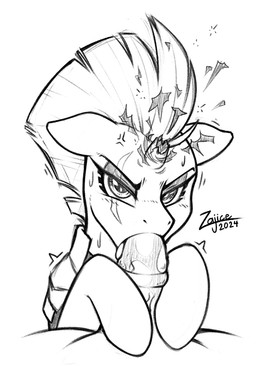 angry angry_sex animal_genitalia animal_penis armor bodily_fluids broken_horn duo equine_genitalia equine_penis eye_scar facial_scar female feral genitals horn looking_at_viewer male male/female medial_ring penis saliva scar sex sweat sweatdrop zajice friendship_is_magic hasbro my_little_pony my_little_pony:_the_movie_(2017) mythology tempest_shadow_(mlp) equid equine mammal mythological_creature mythological_equine unicorn 2024 hi_res monochrome