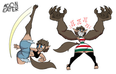 action_pose anthro big_arms big_butt big_grin big_teeth bottomwear breasts butt claws clothing dark_body dark_skin denim denim_bottomwear denim_clothing denim_shorts dress eyelashes female finger_claws grin humanoid_pointy_ears jeans kick laugh legwear logo long_legs pants pointy_ears pose sharp_teeth shorts simple_background small_breasts smile solo stirrup_legwear stockings tail teeth thick_eyelashes toe_claws tomboy topwear transformation white_background wide_hips wolf_tail diegutan mythology danver_the_werewolf canid canine canis humanoid mammal mythological_canine mythological_creature werecanid werecanine werecreature werewolf wolf hi_res