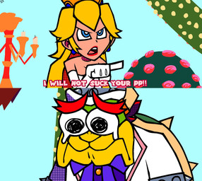armwear black_eyes blue_eyes bodily_fluids clothed clothing crying duo eyebrows female gesture gloves hair hand_gesture handwear lips male pink_tongue pointing tears teeth text thick_eyebrows tongue topwear wedding_clothing white_armwear white_clothing white_gloves white_handwear white_topwear edgy_middle mario_bros nintendo the_super_mario_bros_movie bowser princess_peach dragon_koopa human koopa mammal scalie hi_res