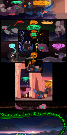 dialogue fantasy female feral flower lake male morning plant text water thepatchedragon dragonscape mythology forl_(thepatchedragon) gila_(thepatchedragon) hiker_(thepatchedragon) jat_(thepatchedragon) lesavira_(thepatchedragon) dinosaur dragon drekir mythological_creature mythological_scalie prehistoric_species reptile saurischian scalie theropod turtle absurd_res comic english_text hi_res