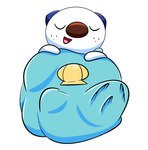 ambiguous_gender ambiguous_prey anthro digestion eyes_closed hand_on_belly male male_pred open_mouth open_smile simple_background smile soft_vore solo unwilling_prey vore willing_pred tepigfan101 game_freak nintendo pokemon generation_5_pokemon oshawott pokemon_(species) hi_res