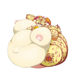 anthro areola belly big_belly big_breasts bodily_fluids breast_milking breasts female hair huge_belly huge_breasts hyper hyper_belly hyper_breasts hyper_pregnancy lactating milk morbidly_obese morbidly_obese_female nipples obese obese_anthro obese_female over_weight overweight overweight_anthro overweight_female pregnant pregnant_anthro pregnant_female slightly_chubby slightly_chubby_female solo teats thick_thighs udders weight_gain neo_geppetto remi_(neo_geppetto) bovid caprine mammal absurd_res digital_media_(artwork) hi_res