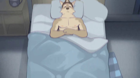 anthro anthro_on_anthro bed bodily_fluids brown_body brown_fur cum cum_drip cum_in_mouth cum_inside cumshot dripping duo ejaculation erection fellatio fellatio_gesture fellatio_pov feral fur furniture furniture_lamp genital_fluids gesture green_body group intersex intersex/male lying lying_on_bed male male/male masturbation morning_wood muscular muscular_anthro muscular_male narrowed_eyes on_bed open_mouth oral oral_masturbation penile sex sleep_sex sleeping sleeping_nude sound_effects special suggestive suggestive_gesture surprise_sex white_body white_fur young mumu202 sound_warning epic_games fortnite cerberus_(fortnite) polar_patroller wendell_(fortnite) canid canine canis humanoid mammal wolf animated long_playtime sound video