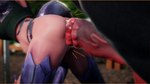 16:9 2020 2_penises 3d_(artwork) abdominal_bulge anal anal_penetration animal_genitalia animal_penis bent_over bestiality big_penis biggreen butt chimera_humanoid comic digital_media_(artwork) duo equid equine equine_genitalia equine_penis female feral flared_penis genitals hi_res horn horse huge_penis humanoid intersex intersex_penetrated letterbox liz_(biggreen) male male/female mammal motion_lines multi_genitalia multi_penis penetration penis presenting realistic_feral ribbed_penis scales scaly_tail size_difference tail vein veiny_penis widescreen