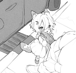 accessory adult_on_child adult_on_young age_difference animal_genitalia animal_penis anthro belly_tuft biped blush bodily_fluids bottomwear bottomwear_down canine_genitalia canine_penis car car_door clothed clothed_anthro clothed_female clothing cum cum_on_penis dress duo erection eyelashes female fluffy fluffy_tail footwear genital_fluids genitals grey_penis hair hair_accessory hairclip hand_on_penis inner_ear_fluff licking long_eyelashes looking_at_another looking_at_partner looking_up looking_up_at_another looking_up_at_partner male male/female navel offscreen_character older_anthro older_male open_clothing open_shirt open_topwear oral penile penis penis_lick sex sheath shirt shoes short_hair sidewalk size_difference socks storm_drain tail tire tongue tongue_out topwear tuft vehicle white_body white_bottomwear white_clothing white_dress white_footwear white_hair white_inner_ear_fluff white_navel white_topwear young young_anthro young_female pinksaturn luna_(pinksaturn) ambiguous_species felid mammal 2026 digital_drawing_(artwork) digital_media_(artwork) monochrome