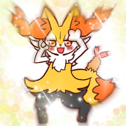 ambiguous_anthro ambiguous_gender anthro biped blush digitigrade dipstick_tail food knock-kneed looking_at_viewer markings object_in_tail open_:3 open_mouth open_smile pose shrimp_(food) simple_background smile solo standing tail tail_markings annyui0611 nintendo pokemon braixen canid generation_6_pokemon mammal pokemon_(species) 1:1 2022 digital_drawing_(artwork) digital_media_(artwork) full-length_portrait hi_res japanese_description portrait translated_description
