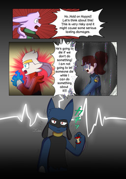 4_panel_comic ambiguous_gender anthro apple biped black_text blue_body blue_clothing blue_eyes blue_fire clothed clothing colored_fire dialogue ellipsis exclamation_point feral fire food fruit fur green_clothing green_eyes green_text group hair holding_apple holding_food holding_fruit holding_object motion_lines mouth_closed paws pink_body plant pupils red_body red_eyes red_fur speech_bubble talking_to_another text tongue white_body white_fur white_sclera novaarts nintendo pokemon pokemon_mystery_dungeon spike_chunsoft hopps_(novaarts) lu_(novaarts) eeveelution espeon generation_2_pokemon generation_4_pokemon generation_8_pokemon human mammal pokemon_(species) raboot riolu 2025 absurd_res comic english_text hi_res japanese_text