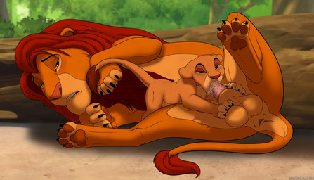age_difference animal_genitalia animal_penis anus ball_fondling balls bite biting_lip biting_own_lip duo feline_genitalia feline_penis fellatio female feral feral_on_feral fondling fur genitals larger_male loli lying male male/female multicolored_body multicolored_fur older_male on_back oral orange_body orange_fur outside pawpads penile penile_spines penis self_bite sex size_difference smaller_female spread_legs spreading tan_body tan_fur two_tone_body two_tone_fur young young_feral younger_female backlash91 conditional_dnp disney the_lion_king kiara_(the_lion_king) simba_(the_lion_king) felid lion mammal pantherine 2022 digital_media_(artwork) hi_res daughter_(lore) father_(lore) father_and_child_(lore) father_and_daughter_(lore) incest_(lore) parent_(lore) parent_and_child_(lore) parent_and_daughter_(lore)