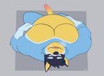 anthro barazoku belly biceps big_belly big_muscles big_penis circumcised deltoids erection eyebrows fur genitals glans huge_muscles humanoid_genitalia humanoid_penis kemono lidded_eyes lying male musclegut muscular muscular_anthro muscular_male nipples on_back open_mouth open_smile overweight overweight_anthro overweight_male pecs penis simple_background smile solo spread_legs spreading teeth thick_arms thick_penis thick_thighs kookeh bluey_(series) bandit_heeler australian_cattle_dog canid canine canis cattledog domestic_dog herding_dog mammal pastoral_dog 2025 hi_res