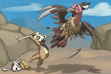 ambiguous_gender angry anthro beak bodily_fluids bone bone_club bone_mask brown_body brown_feathers bruised cloud club_(weapon) countershading covering_head crying feathers feet feral fight flying group mask melee_weapon mountain pink_body pink_scales pink_skin red_eyes rescue scales scared scarf sky spines tail talons tan_body tan_feathers tan_scales tears toes trio weapon yellow_eyes doesnotexist nintendo pokemon subscribestar fan_character trip_(doesnotexist) avian cubone generation_1_pokemon generation_5_pokemon mandibuzz pokemon_(species) 2025 dated digital_media_(artwork) hi_res signature watermark