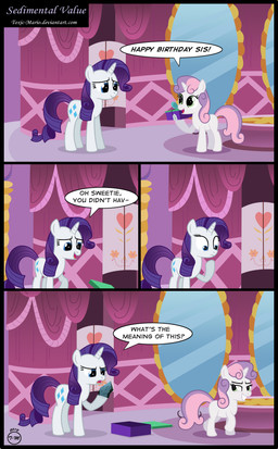 blue_eyes box comic cub cutie_mark dialog english_text equine female feral friendship_is_magic fur gift green_eyes hair horn horse inside mirror my_little_pony pony purple_hair rarity_(mlp) rock sibling smile sweetie_belle_(mlp) text toxic-mario two_tone_hair unicorn white_fur young
Rating: Safe
Score: 4
User: Gilda_The_Gryphon
Date: September 22, 2012