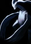 ambiguous_gender big_wings black_background blue_eyes dark feral fluffy fur fur_tuft head_down neck_ring pupils simple_background solo tuft white_pupils winged_arms wings crainart mythology nintendo pokemon dragon furred_dragon furred_scalie generation_5_pokemon legendary_pokemon mythological_creature mythological_scalie pokemon_(species) reshiram scalie 2025 absurd_res digital_media_(artwork) digital_painting_(artwork) hi_res painting_(artwork)