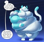 1_eye anthro anthrofied anticipation belly belly_overhang belly_rolls big_belly big_butt big_cheeks big_moobs biped blue_background butt chubby_cheeks dipstick_tail fat_legs feet gradient_background hands_together huge_belly huge_moobs huge_thighs love_handles male markings moobs morbidly_obese morbidly_obese_anthro morbidly_obese_male nude obese obese_anthro obese_male overweight overweight_anthro overweight_male simple_background smile solo standing stuffing tail tail_markings text thick_thighs three-quarter_view weight_gain cro-iba deltarune undertale_(series) fan_character tallen_(cro-iba) felid feline mammal tasque 2021 digital_drawing_(artwork) digital_media_(artwork) english_text full-length_portrait hi_res portrait