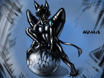 anthro bdsm drone dronesuit dronification gas_mask goo_transformation latex male mask solo thenest transformation wings nomis mythology griphass avian gryphon mythological_avian mythological_creature 4:3