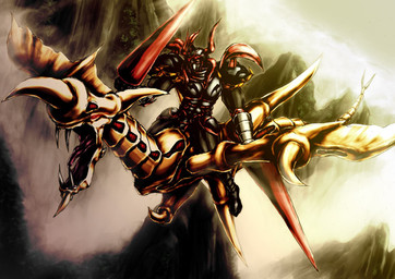 ambiguous_gender armor boots claws clothing day dual_wielding duo fangs flying footwear glowing glowing_eyes headgear helmet holding_object holding_weapon horn lance male melee_weapon mountain nude open_mouth outside polearm red_eyes riding shoes sky straddling teeth tongue weapon emudoru konami mythology yu-gi-oh! curse_of_dragon gaia_the_dragon_champion gaia_the_fierce_knight dragon duel_monster humanoid mythological_creature mythological_scalie scalie