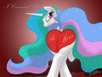 <3 blush clothing equine feathers female friendship_is_magic fur hair holidays hooves horn long_hair looking_at_viewer looking_back mammal miniferu multicolored_hair my_little_pony panties presenting princess_celestia_(mlp) purple_eyes raised_tail rear_view smile solo text tongue underwear valentine's_day white_fur winged_unicorn wings
Rating: Questionable
Score: 9
User: OptimalPrime
Date: February 14, 2015 <3 blush clothing equine feathers female friendship_is_magic fur hair holidays hooves horn long_hair looking_at_viewer looking_back mammal miniferu multicolored_hair my_little_pony panties presenting princess_celestia_(mlp) purple_eyes raised_tail rear_view smile solo text tongue underwear valentine's_day white_fur winged_unicorn wings
Rating: Questionable
Score: 9
User: OptimalPrime
Date: February 14, 2015