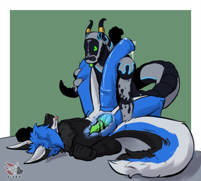 anal anal_penetration animal_genitalia animal_penis big_penis bodily_fluids duo equine_genitalia equine_penis genital_fluids genitals gynomorph gynomorph/male heart_symbol intersex intersex/male leaking_penis leaking_precum male nude penetration penis precum x-ray_view sjey_arts harry_the_synth mammal mephitid skunk synth_(vader-san) hi_res tagme