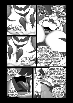4_arms anal anal_request antenna_hair antennae_(anatomy) anthro anus areola back_wings bed big_breasts big_butt big_eyes big_penis bodily_fluids breasts butt butt_sniffing claws cunnilingus dialogue dripping duo facesitting female finger_claws foreplay furniture genital_fluids genitals grinding_on_face hair huge_breasts inverted_nipples leaking_precum looking_up looking_up_at_partner male male/female multi_arm multi_limb nipples nude nude_anthro nude_female nude_male nuzzling on_top on_top_of_another oral oral_request overweight penis precum precum_drip puffy_anus requesting rimming rimming_request saliva saliva_on_tongue saliva_string sex sex_request sitting_on_another sniffing speech_bubble stinger stinger_tail tail tall_female text tongue tongue_out vaginal vaginal_fluids vulva wings soomir heather_(soomir) hectar_(soomir) arthropod bee hymenopteran insect queen_bee absurd_res black_and_white comic english_text hi_res monochrome
