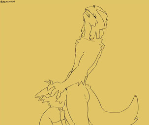 anthro arm_tuft armwear ball_tuft balls big_penis bodily_fluids butt cheek_tuft chest_tuft claws clenched_teeth clothing crotch_tuft duo ears_down elbow_gloves elbow_tuft eyes_closed face_fucking facial_tuft floppy_ears genitals gloves handwear head_tuft humanoid_genitalia humanoid_penis inner_ear_fluff irrumatio kinky_hair male nude_anthro nude_male oral pecs penile penis penis_in_mouth pivoted_ears saggy_balls saliva saliva_on_penis sex shoulder_tuft simple_background tail teeth text tuft yellow_background nerunaur the_lunar_flame leonardo_soleon samuel_limbo canid canine canis domestic_dog mammal 2025 2d_animation animated artist_name frame_by_frame monochrome no_sound short_playtime video