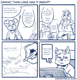 2_horns anthro biped cleaning clothed clothing dialogue duo eyebrows floppy_ears folded_ears hair holding_object horn house_plant looking_at_viewer male open_mouth plant short_hair solo speech_bubble spiked_tail spikes spikes_(anatomy) tail teeth text watering_can canisfidelis mythology canis_(canisfidelis) humphrey_(canisfidelis) canid canine canis domestic_dog dragon herding_dog mammal mythological_creature mythological_scalie pastoral_dog reptile scalie shiba_inu spitz turtle welsh_corgi 2025 blue_and_white comic english_text hi_res monochrome multiple_images multiple_scenes