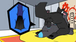 anal anal_penetration anthro anthro_on_anthro anthro_penetrated anthro_penetrating anthro_penetrating_anthro anus backsack balls balls_deep black_body black_fur black_pawpads blue_anus butt canon_x_oc drawing duo feet from_front_position fur genitals humanoid_genitalia humanoid_penis internal internal_anal male male/male male_penetrated male_penetrating male_penetrating_male mask mating_press nude_anthro nude_male pawpads paws penetration penis pokemorph sex skull_mask soles tail toes alliartist changed_(video_game) nintendo pokemon alex_(epic_alex_furry) puro_(changed) canid canine eeveelution generation_2_pokemon goo_creature mammal pokemon_(species) shiny_pokemon umbreon 16:9 2024 animated loop no_sound short_playtime webm widescreen