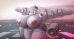 2019 a-10 absurd_res aircraft airplane anthro big_breasts big_butt breasts butt engine female hi_res huge_breasts huge_butt hyper hyper_breasts hyper_butt living_aircraft living_machine living_vehicle looking_at_viewer machine markings nipples puffy_nipples robotic smile solo standing text text_markings text_on_body vehicle vrabo wings