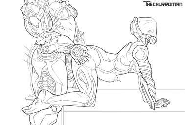 abdominal_bulge abs all_fours balls big_balls big_butt big_penis breasts bubble_butt butt butt_grab crossgender doggystyle duo female female_penetrated from_behind_position ftg_crossgender fti_crossgender genitals gynomorph gynomorph/female gynomorph_penetrating gynomorph_penetrating_female hand_on_butt intersex intersex/female intersex_penetrating intersex_penetrating_female larger_gynomorph larger_intersex machine muscular muscular_gynomorph muscular_intersex muscular_thighs not_furry nude nude_female nude_gynomorph penetration penile penile_penetration penis penis_in_vagina sex size_difference small_breasts smaller_female text thick_thighs vaginal vaginal_penetration thechurroman digital_extremes tencent warframe hildryn_(warframe) mag_(warframe) biomechanical humanoid robot robot_humanoid warframe_(species) artist_name black_and_white digital_media_(artwork) hi_res monochrome