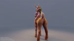 antlers anus armor barely_visible_nipples belt breasts brown_body brown_fur butt clitoris clothing detailed_fur female fur genitals hair hip_sway hooves horn humanoid_pointy_ears long_ears looking_at_viewer looking_back markings nipples nude pauldron presenting presenting_anus presenting_hindquarters presenting_pussy purple_body purple_skin pussy quadruped raised_tail rear_view seductive shaking_butt simple_background smile solo spots spotted_body spotted_fur swaying tail tail_anus teasing text angrydraconequus blizzard_entertainment heroes_of_the_storm warcraft lunara_(warcraft) cervine cervine_taur deer deer_taur dryad dryad_(warcraft) humanoid_taur mammal mammal_taur taur 16:9 2023 3d_(artwork) 3d_animation animated blender_(artwork) detailed digital_media_(artwork) hi_res high_framerate huge_filesize long_playtime no_sound url webm widescreen