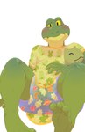 2017 3_toes abuniverse ageplay amphibian anthro biped blue_diaper bodily_fluids clothed clothing daire301 diaper digital_media_(artwork) embarrassed feet frog genital_fluids green_body green_eyes hi_res infantilism male nintendo onesie plushie pokemon roleplay simple_background solo space_(abuniverse) space_(diaper) substitute_doll toes unclean_diaper urine used_diaper wearing_diaper wet_diaper white_background yellow_sclera